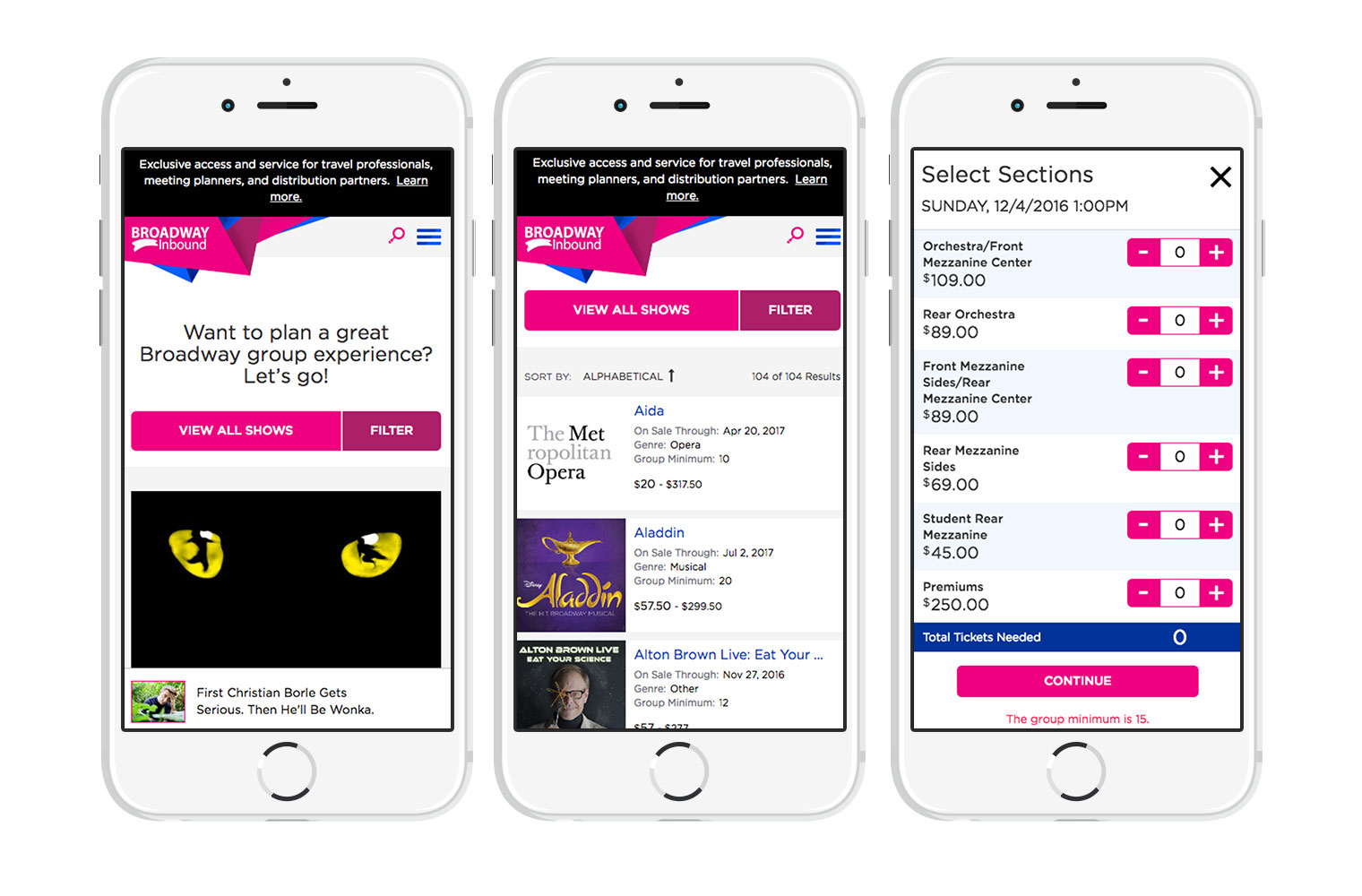 Shubert Launches Bright New BroadwayInbound.com Redesign